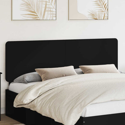 vidaXL Kopfteil Schwarz Eichen-Optik 180 cm Holzwerkstoff