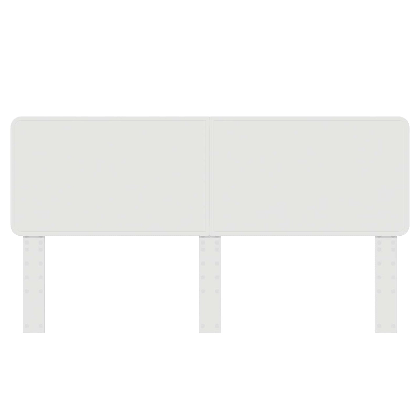 Kopfteil Glänzend Weiß 180 cm Holzwerkstoff