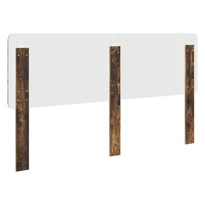 vidaXL Tête de lit Chêne fumé 180 cm Bois d'ingénierie