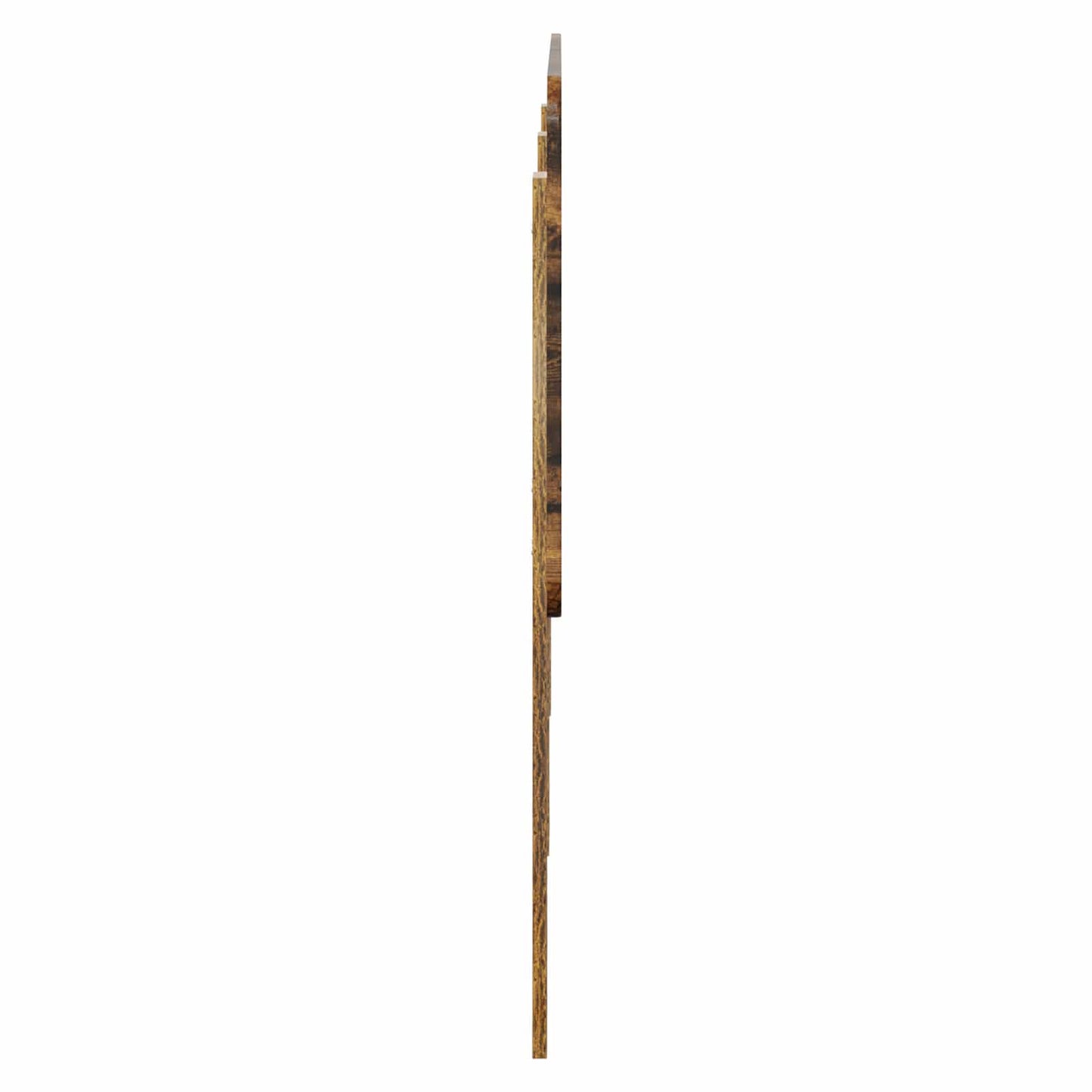 vidaXL Tête de lit Chêne fumé 180 cm Bois d'ingénierie