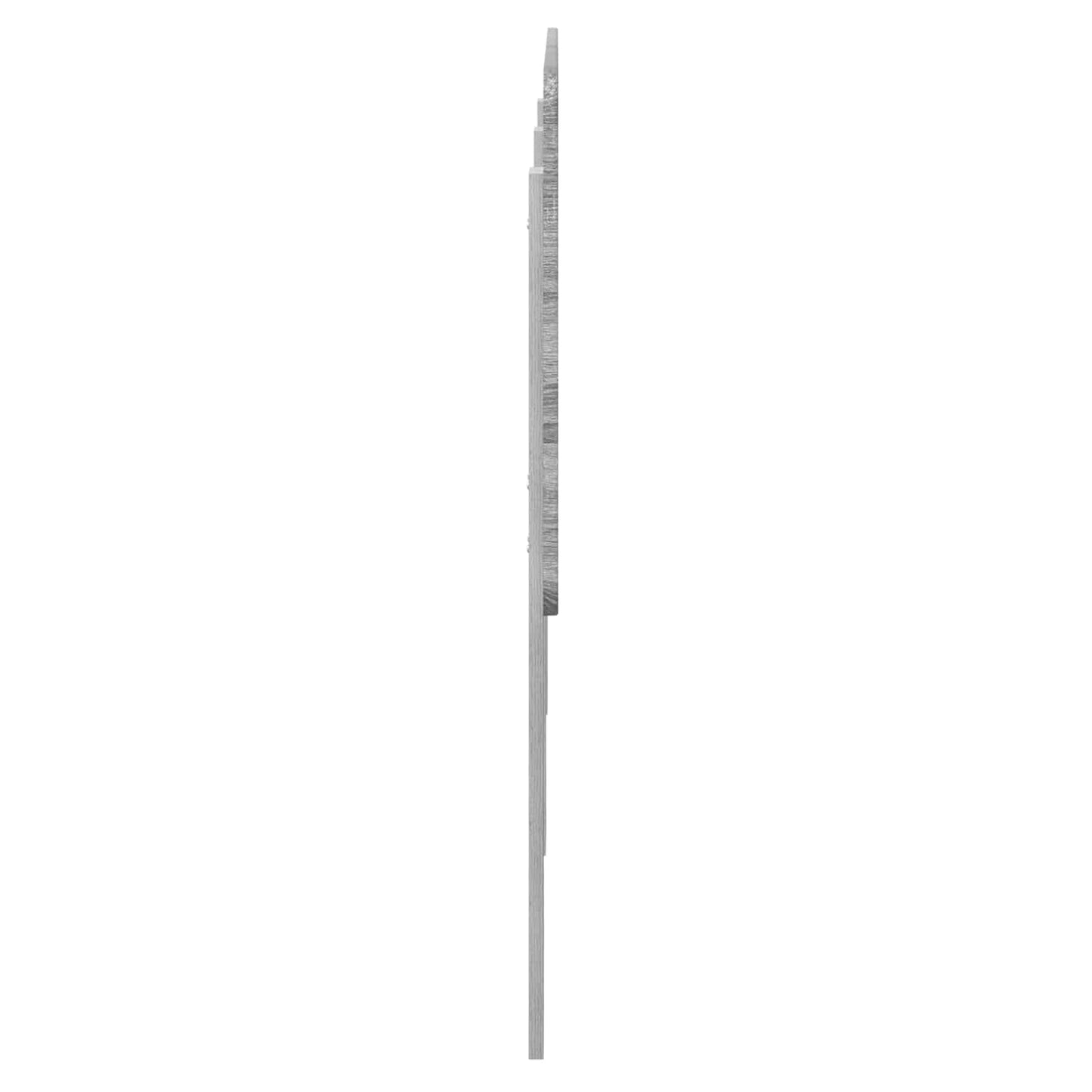 vidaXL Kopfteil Graues Sonoma 180 cm Holzwerkstoff