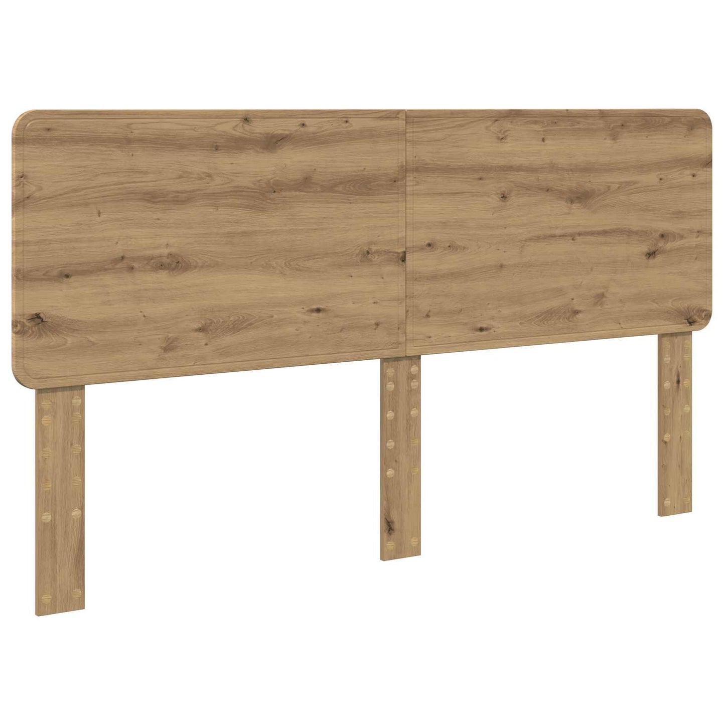 vidaXL Kopfteil Artisan-Eiche 180 cm Holzwerkstoff