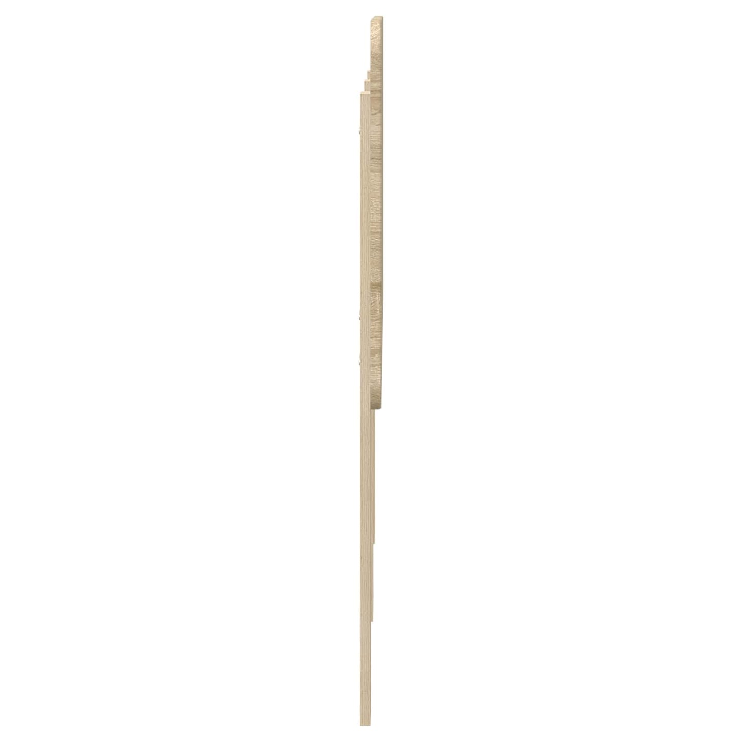 vidaXL Kopfteil Sonoma-Eiche 160 cm Holzwerkstoff