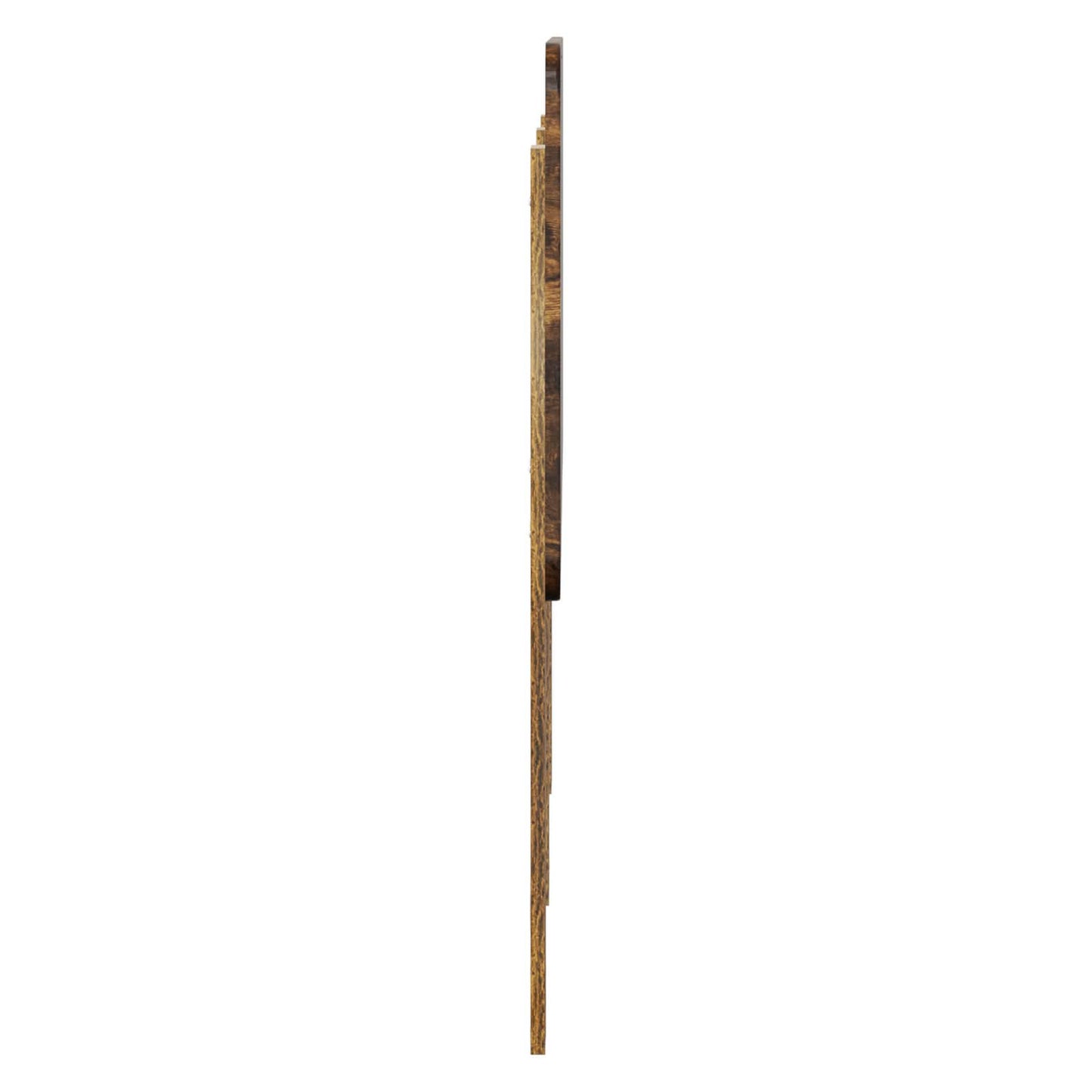 vidaXL Kopfteil Geräucherte Eiche 160 cm Holzwerkstoff