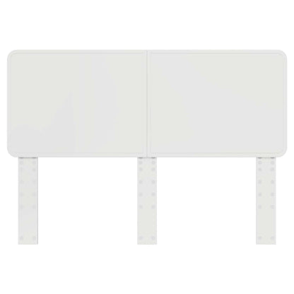 Kopfteil Glänzend Weiß 150 cm Holzwerkstoff