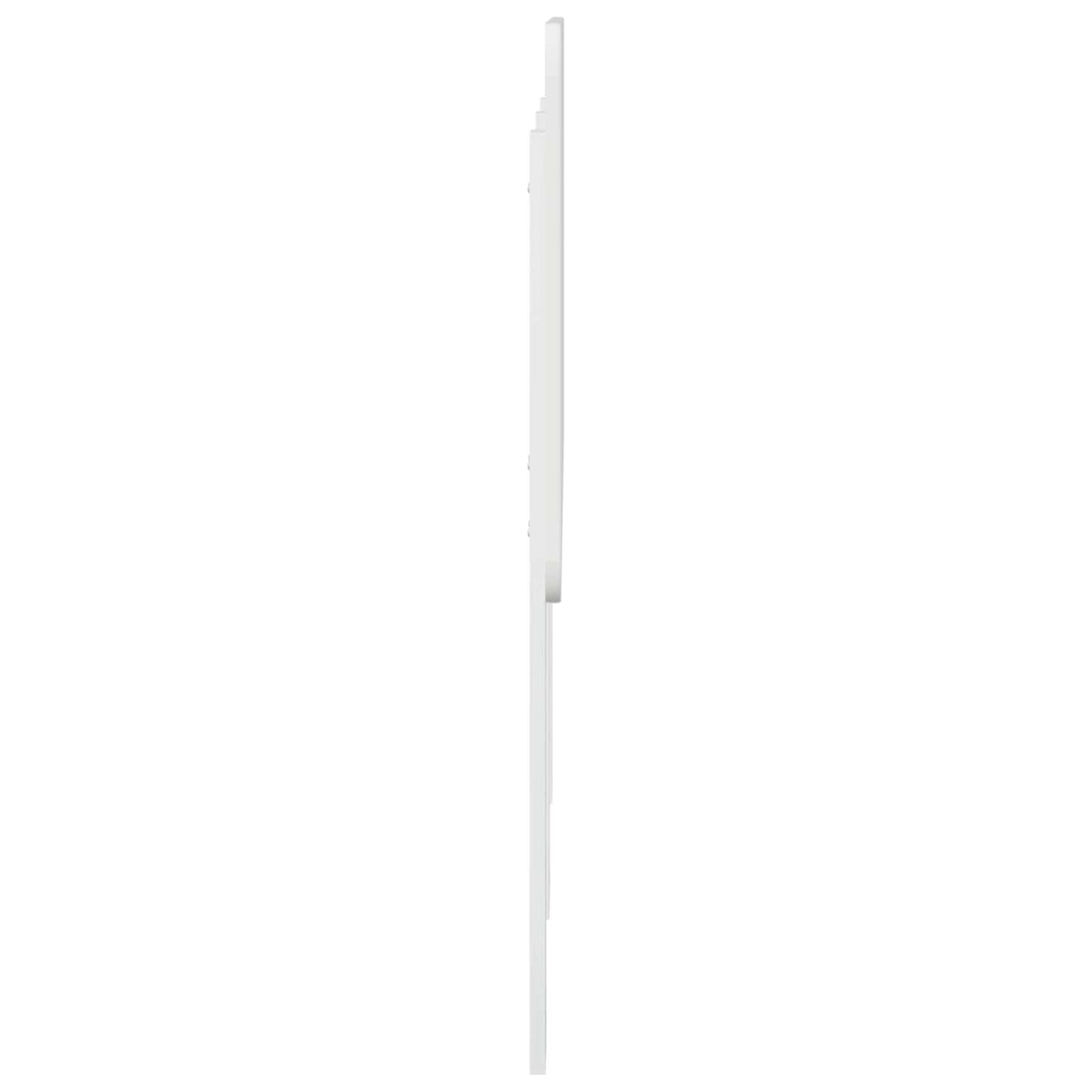 vidaXL Kopfteil Weiß 140 cm Holzwerkstoff