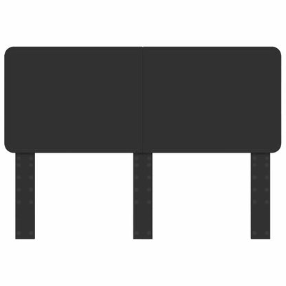 Kopfteil Schwarz Eichen-Optik 140 cm Holzwerkstoff