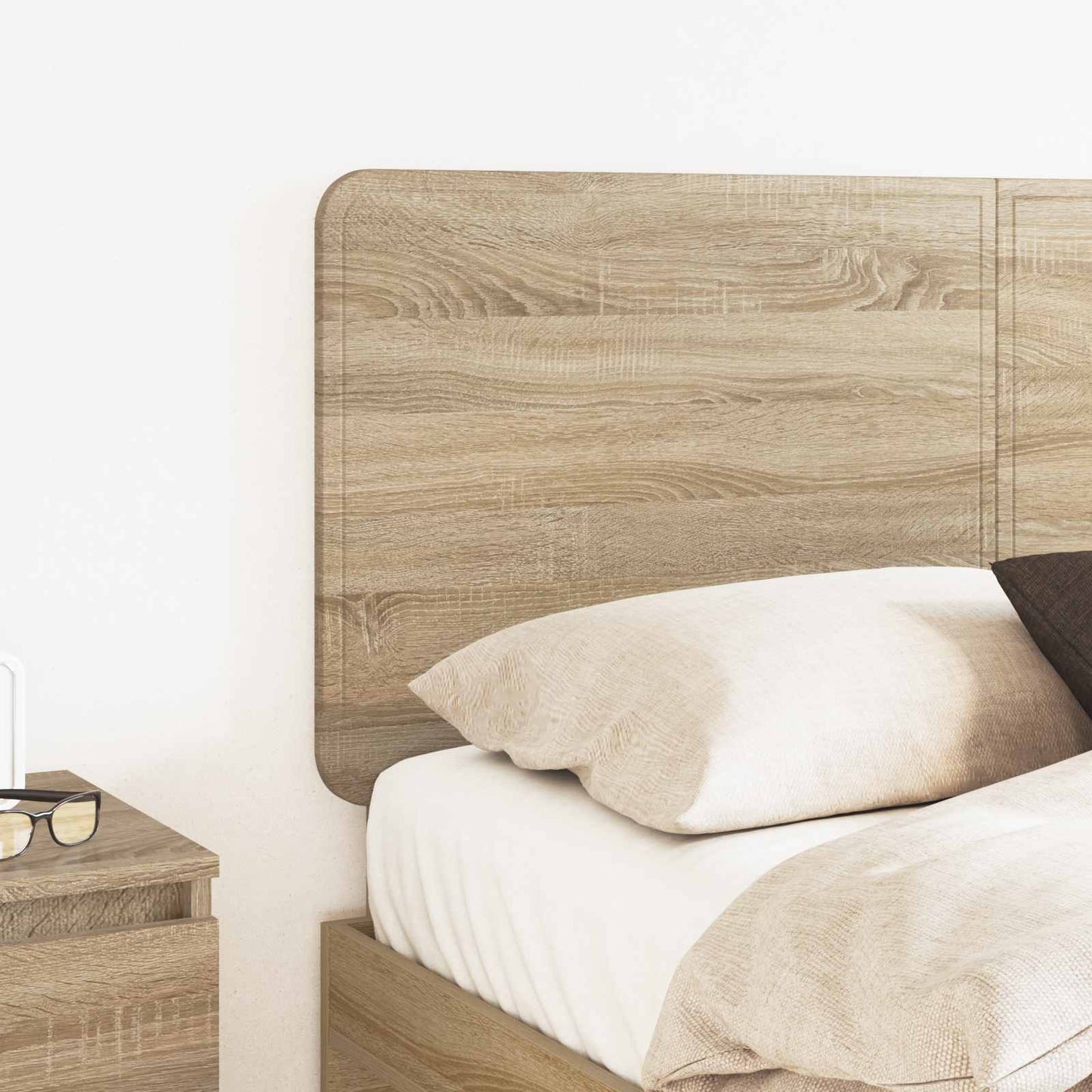 vidaXL Kopfteil Sonoma-Eiche 140 cm Holzwerkstoff