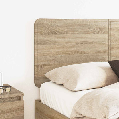 vidaXL Kopfteil Sonoma-Eiche 140 cm Holzwerkstoff