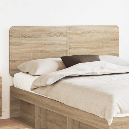 vidaXL Kopfteil Sonoma-Eiche 140 cm Holzwerkstoff