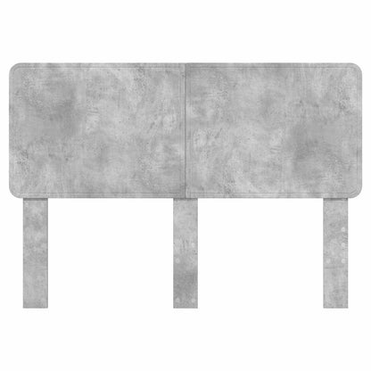vidaXL Kopfteil Beton Grau 140 cm Holzwerkstoff