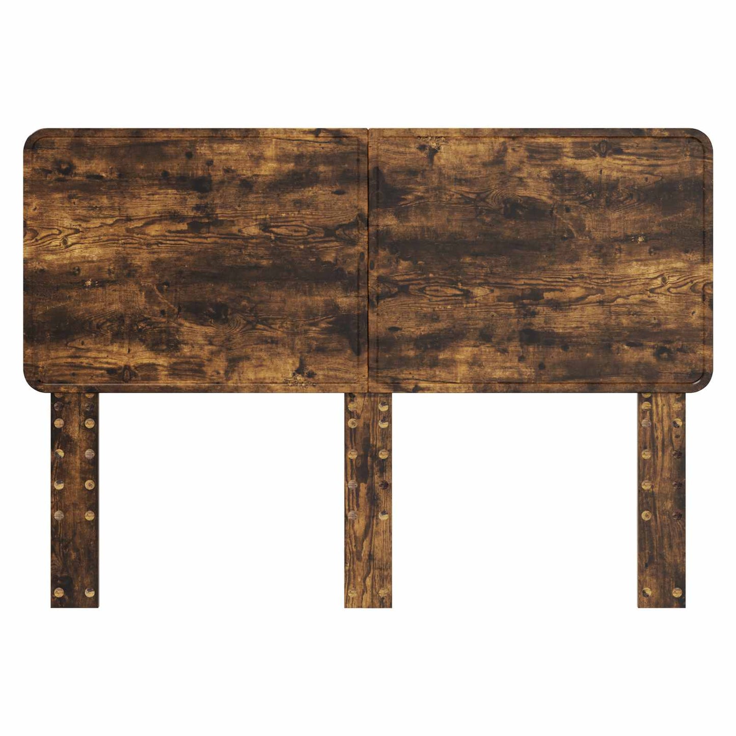vidaXL Kopfteil Geräucherte Eiche 140 cm Holzwerkstoff