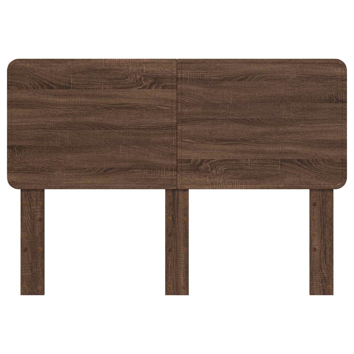 vidaXL Kopfteil Braun Eichen-Optik 140 cm Holzwerkstoff