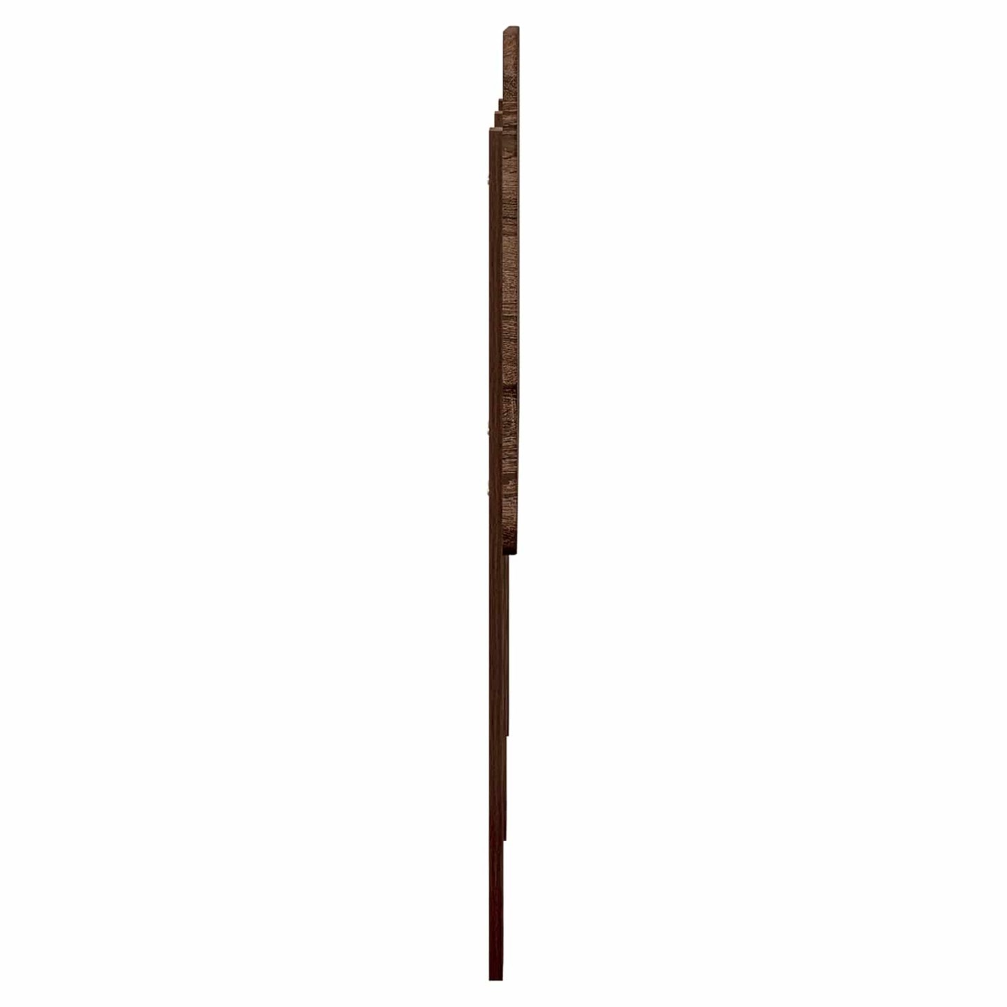 vidaXL Kopfteil Braun Eichen-Optik 140 cm Holzwerkstoff