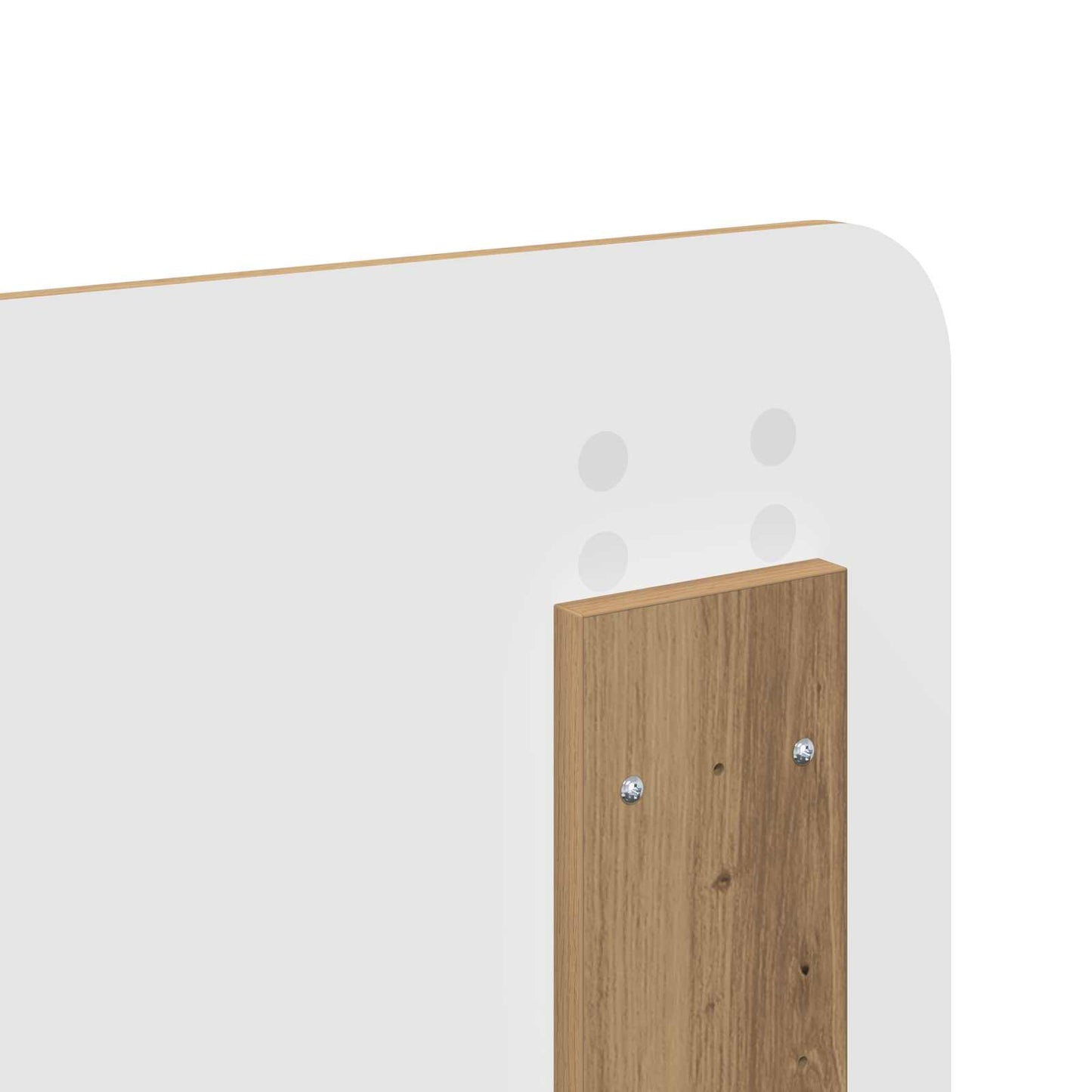 Kopfteil Artisan-Eiche 140 cm Holzwerkstoff