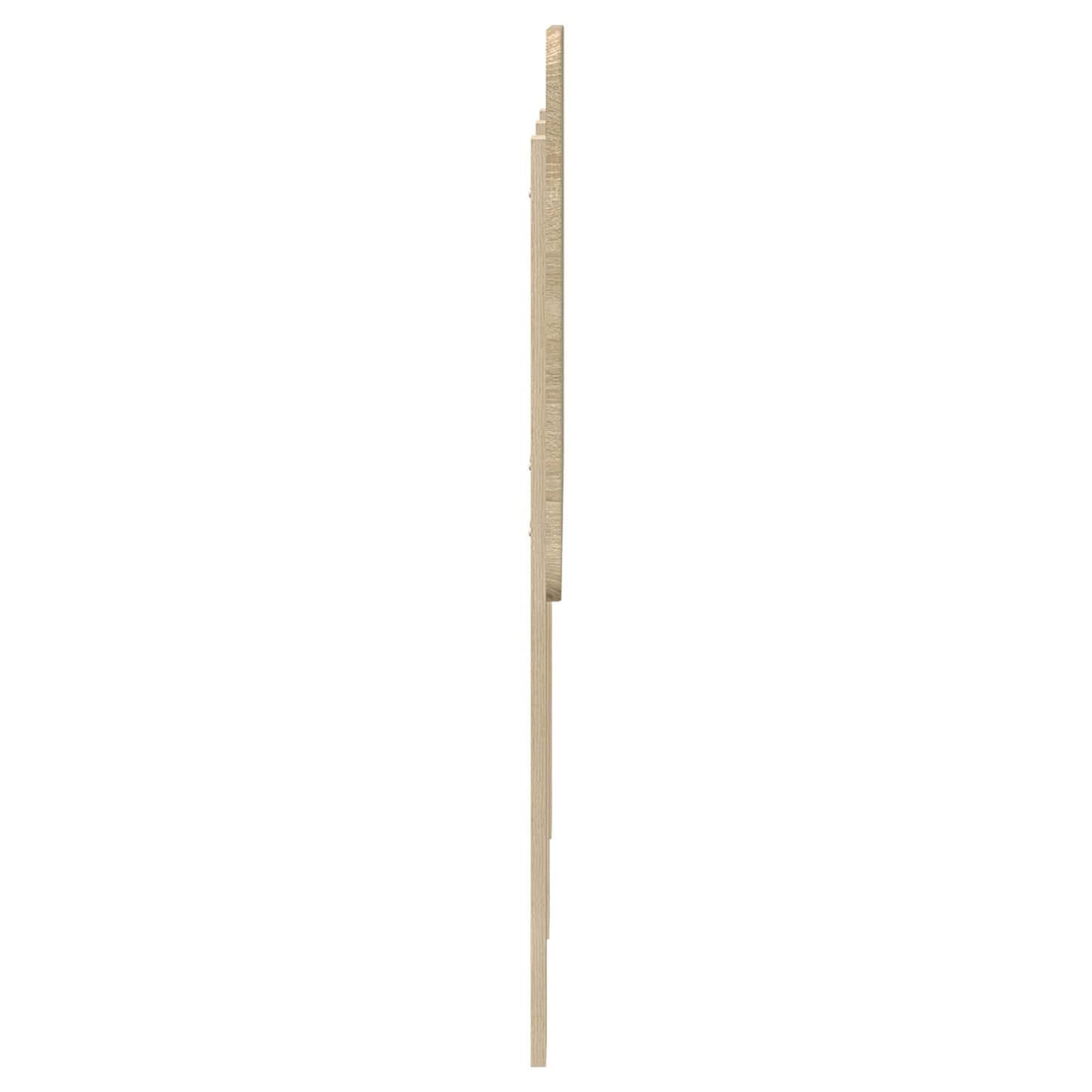 Kopfteil Sonoma-Eiche 135 cm Holzwerkstoff