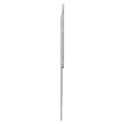 vidaXL Kopfteil Beton Grau 135 cm Holzwerkstoff