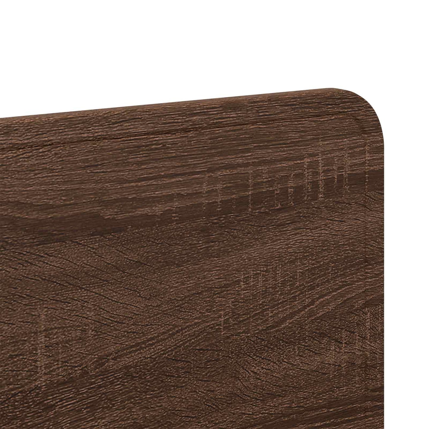 vidaXL Kopfteil Braun Eichen-Optik 135 cm Holzwerkstoff