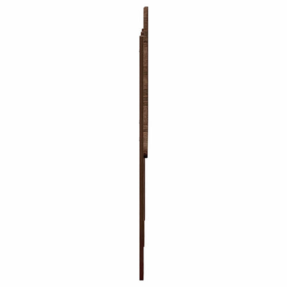 vidaXL Kopfteil Braun Eichen-Optik 135 cm Holzwerkstoff