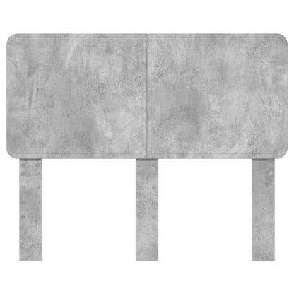 Kopfteil Beton Grau 120 cm Holzwerkstoff