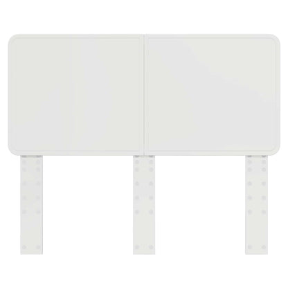 Kopfteil Glänzend Weiß 120 cm Holzwerkstoff