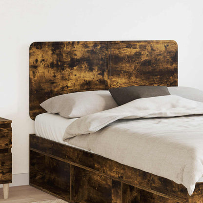 vidaXL Kopfteil Geräucherte Eiche 120 cm Holzwerkstoff