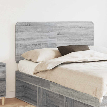 vidaXL Kopfteil Graues Sonoma 120 cm Holzwerkstoff