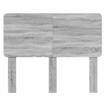 vidaXL Kopfteil Graues Sonoma 120 cm Holzwerkstoff