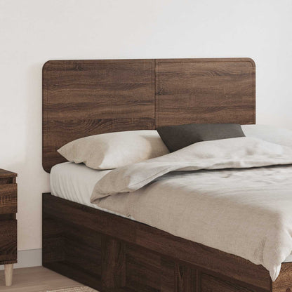 vidaXL Kopfteil Braun Eichen-Optik 120 cm Holzwerkstoff