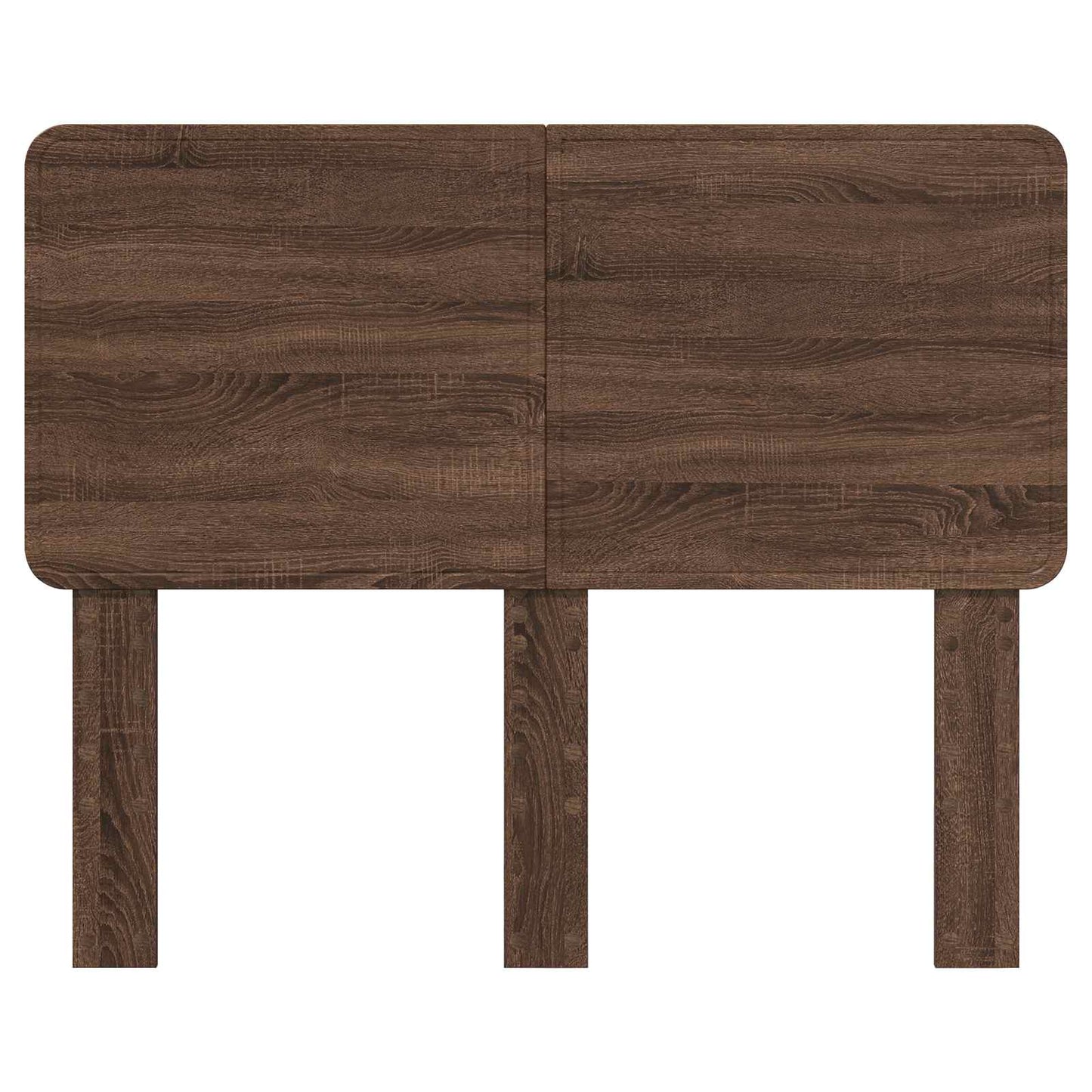 vidaXL Kopfteil Braun Eichen-Optik 120 cm Holzwerkstoff