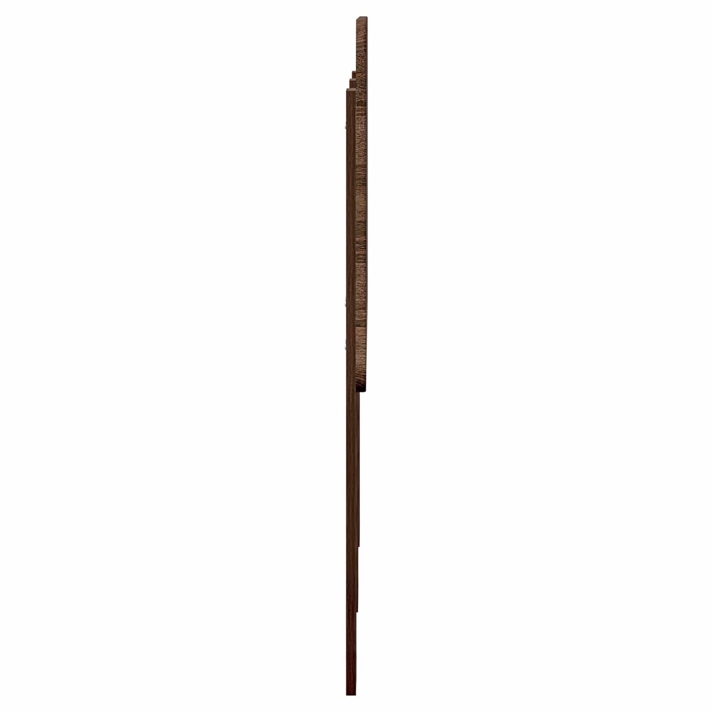 vidaXL Kopfteil Braun Eichen-Optik 120 cm Holzwerkstoff