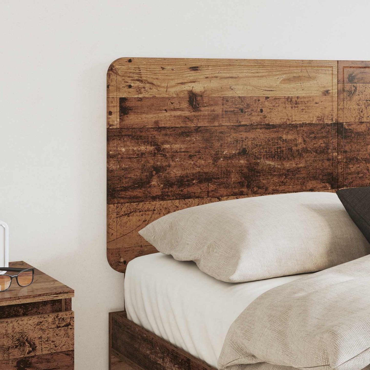 vidaXL Kopfteil Altholz 120 cm Holzwerkstoff