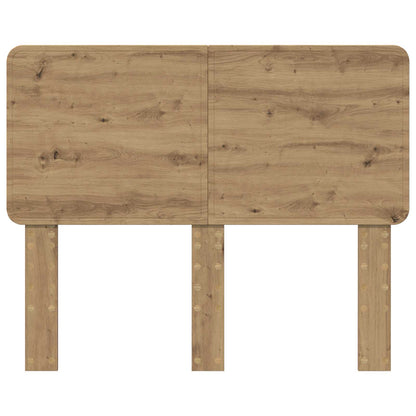 vidaXL Kopfteil Artisan-Eiche 120 cm Holzwerkstoff