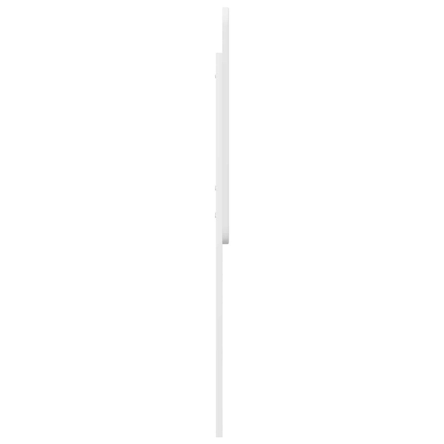 vidaXL Kopfteil Weiß 100 cm Holzwerkstoff