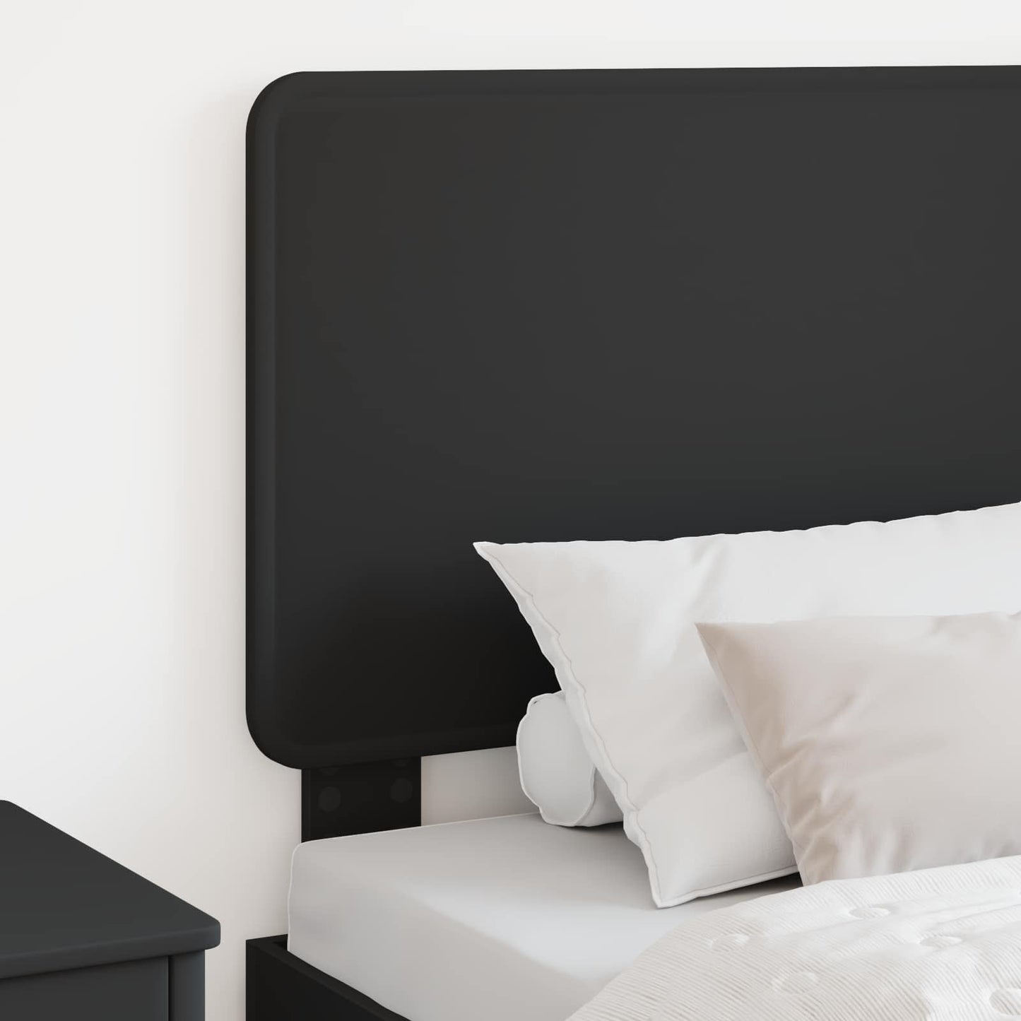 vidaXL Kopfteil Schwarz Eichen-Optik 100 cm Holzwerkstoff