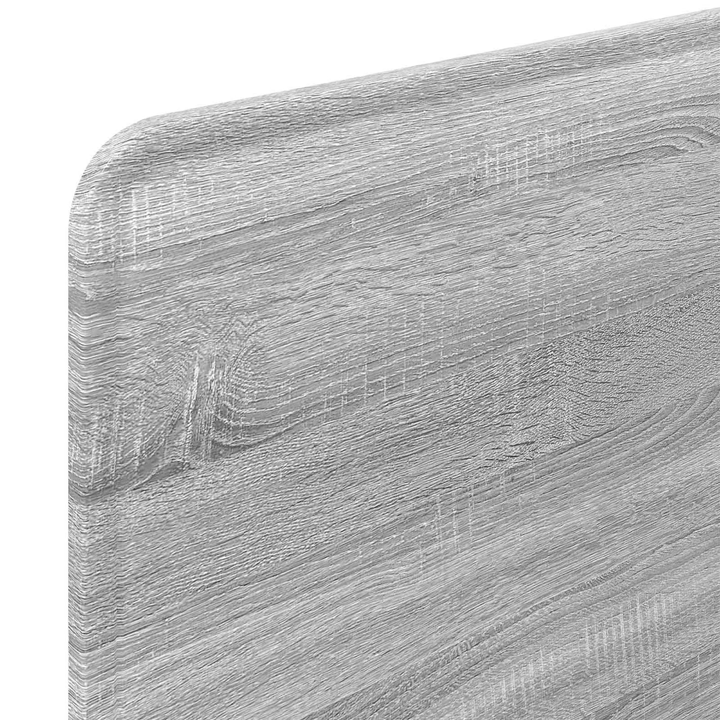 Kopfteil Graues Sonoma 100 cm Holzwerkstoff