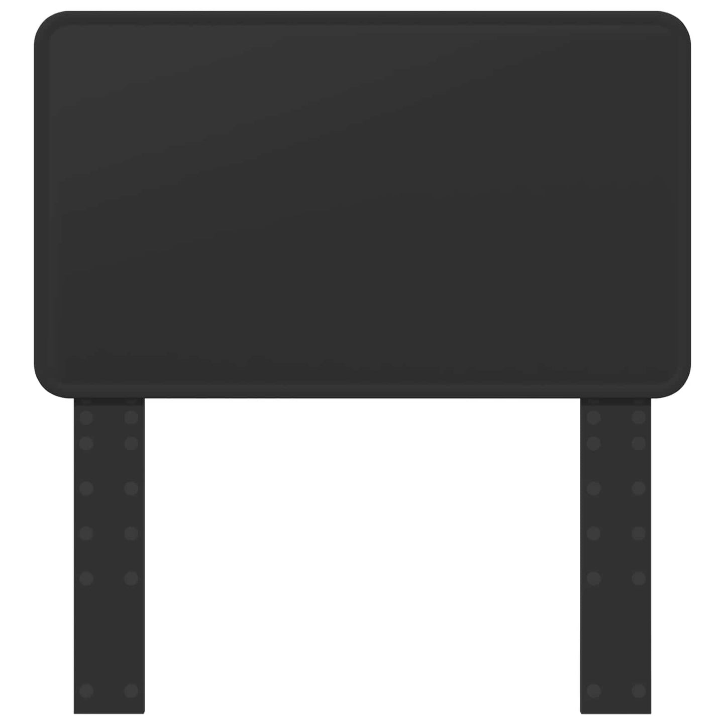 Kopfteil Schwarz Eichen-Optik 90 cm Holzwerkstoff