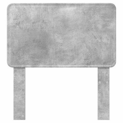 vidaXL Kopfteil Beton Grau 90 cm Holzwerkstoff