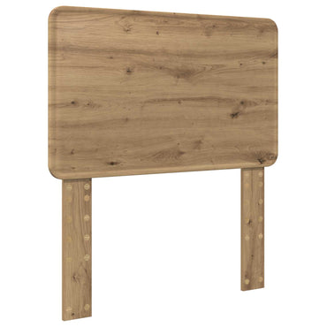 vidaXL Kopfteil Artisan-Eiche 90 cm Holzwerkstoff