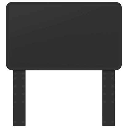 Kopfteil Schwarz Eichen-Optik 80 cm Holzwerkstoff