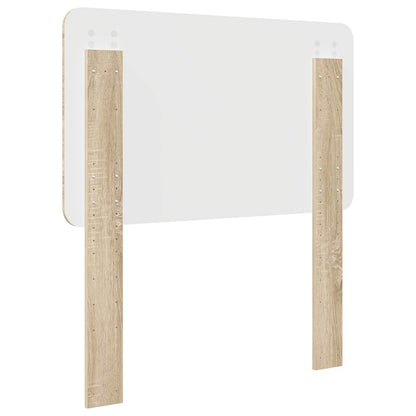 vidaXL Kopfteil Sonoma-Eiche 80 cm Holzwerkstoff