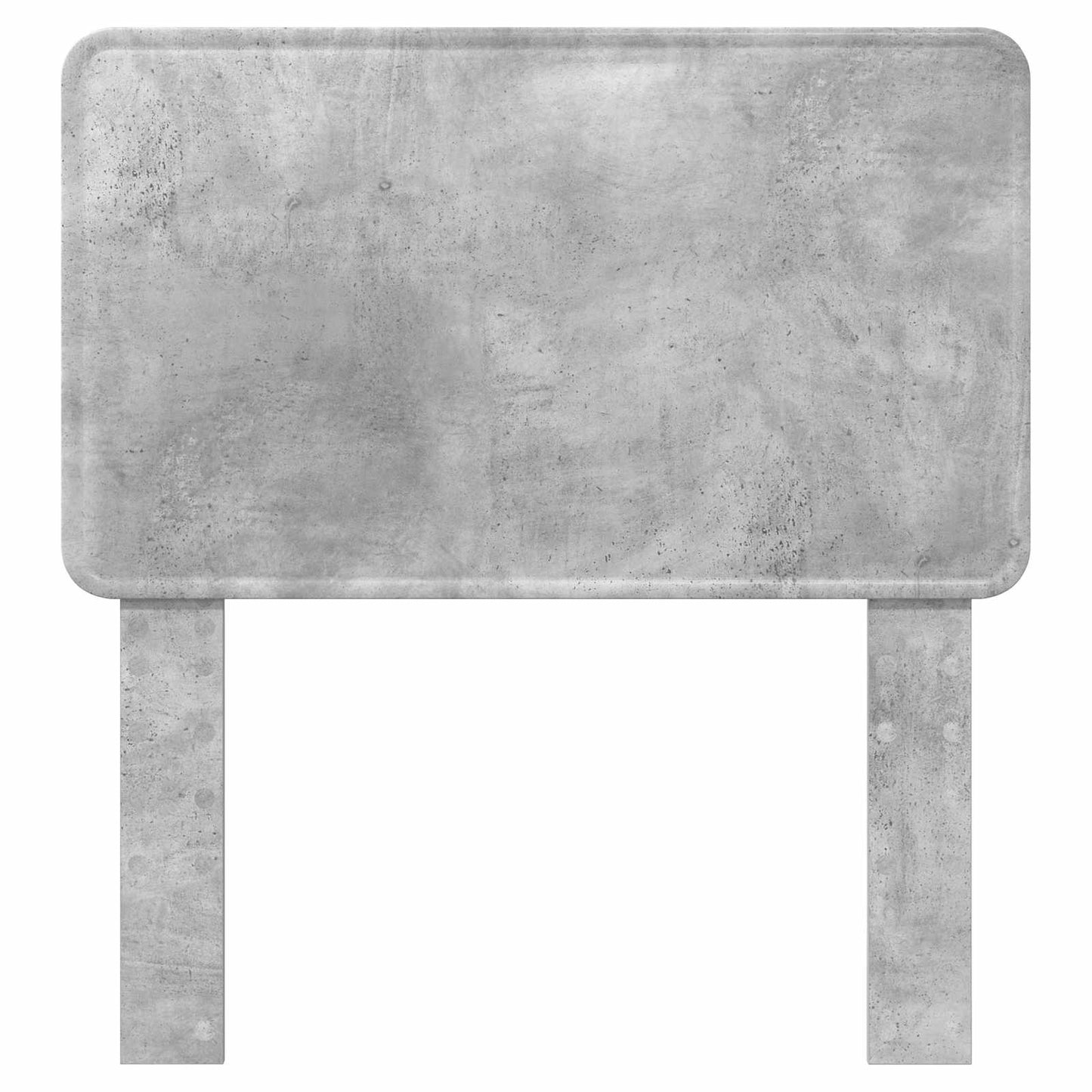 Kopfteil Beton Grau 80 cm Holzwerkstoff