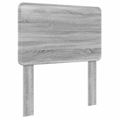 Kopfteil Graues Sonoma 80 cm Holzwerkstoff