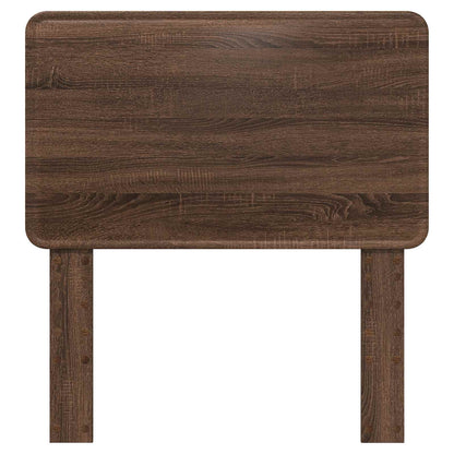 vidaXL Kopfteil Braun Eichen-Optik 80 cm Holzwerkstoff