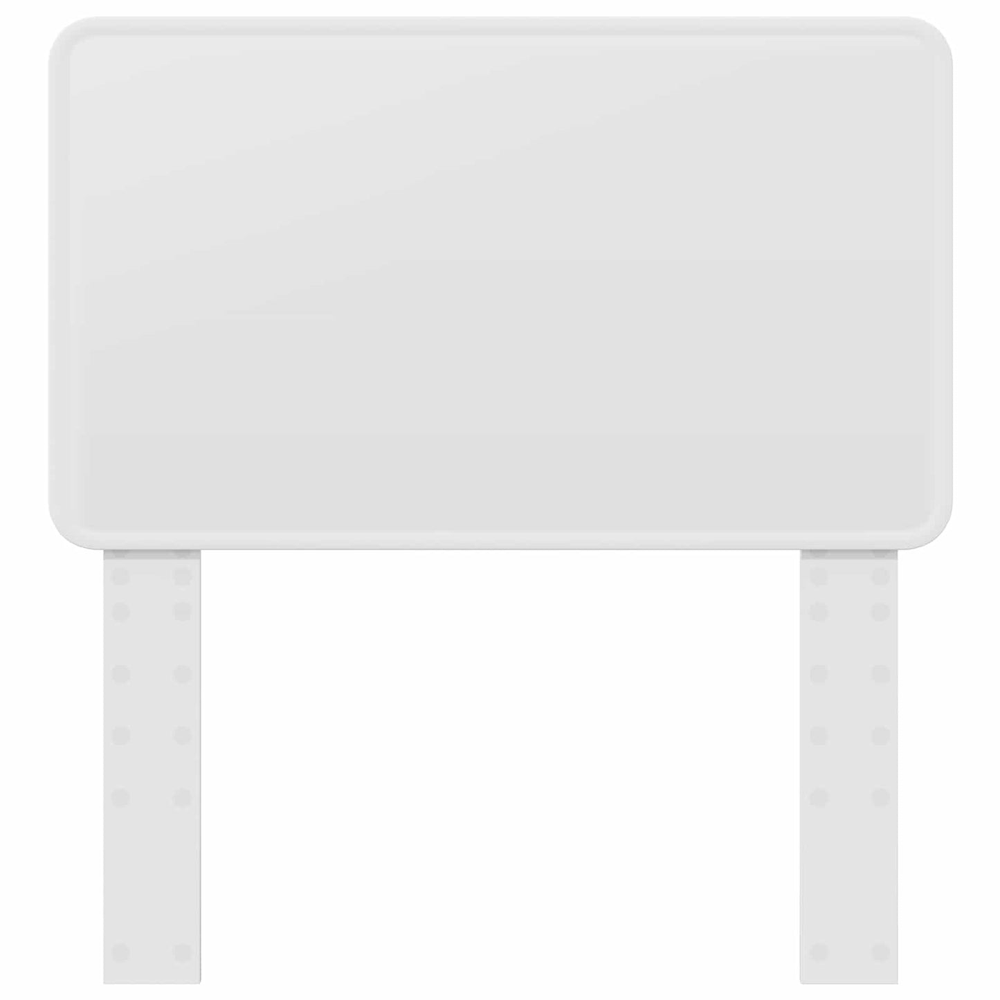 Kopfteil Weiß 75 cm Holzwerkstoff