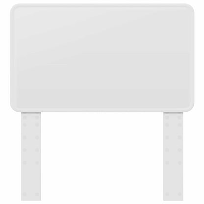 Kopfteil Weiß 75 cm Holzwerkstoff
