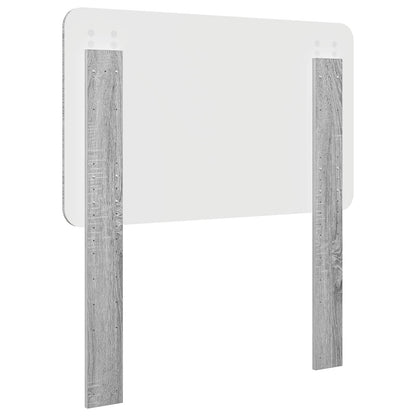 vidaXL Kopfteil Graues Sonoma 75 cm Holzwerkstoff