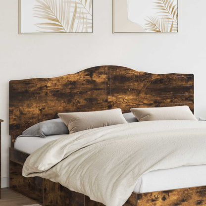 vidaXL Kopfteil Geräucherte Eiche 200 cm Holzwerkstoff
