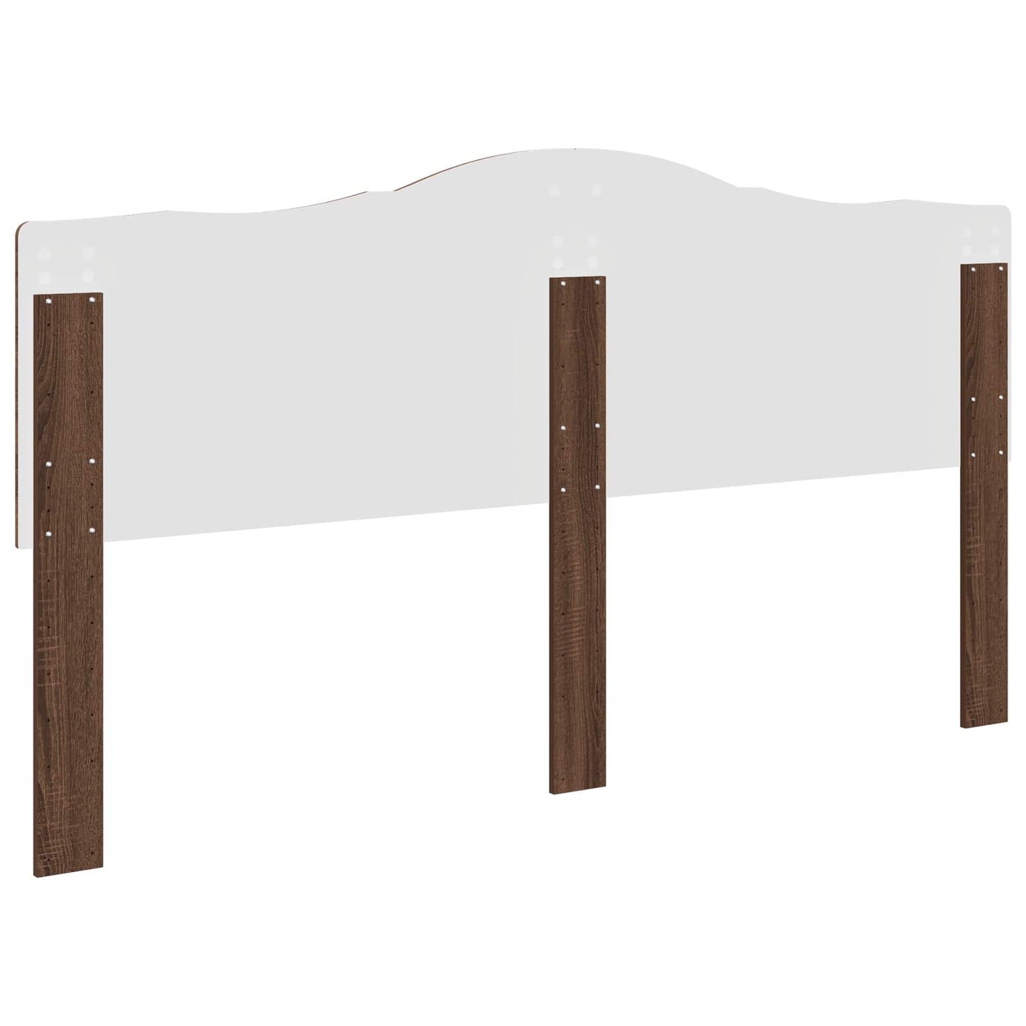 vidaXL Kopfteil Braun Eichen-Optik 200 cm Holzwerkstoff