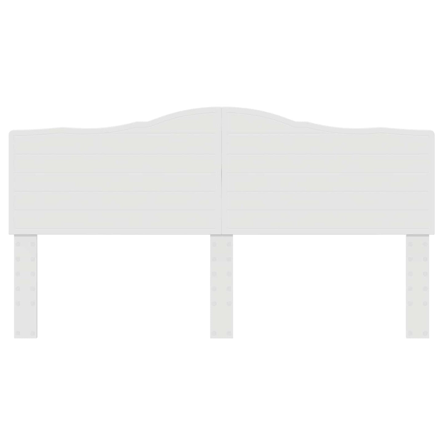 Kopfteil Weiß 180 cm Holzwerkstoff